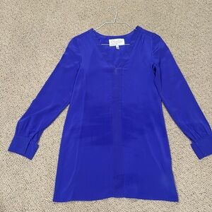 Rory Beca silk long sleeve mini dress